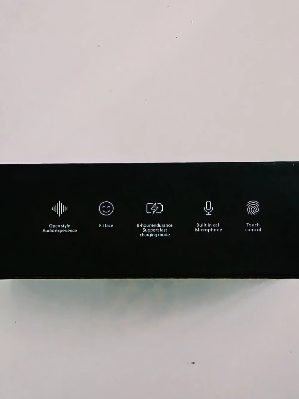 NIB AI Glasses - Black Smart Glasses with Transition Lenses